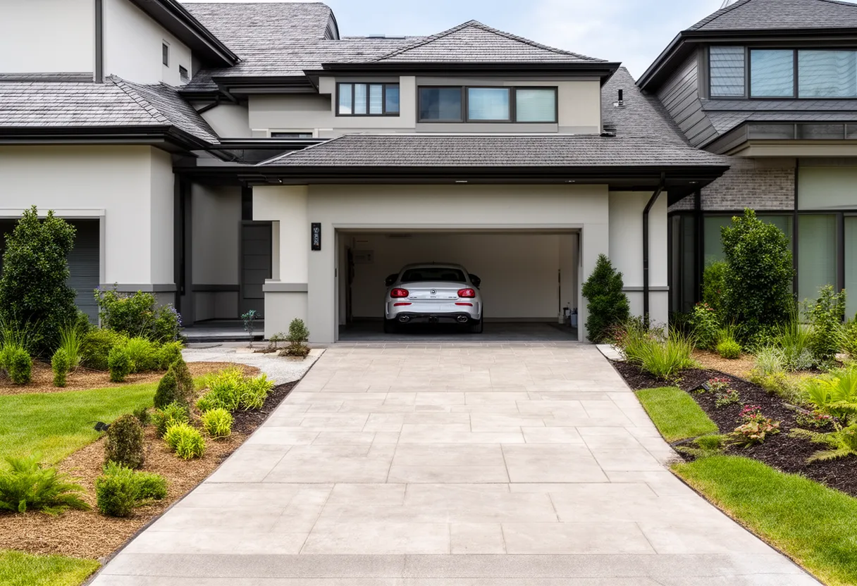 Chantier de construction moderne